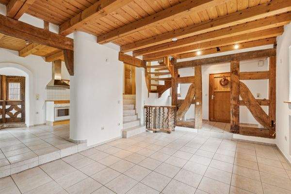 offener Wohnbereich Erdgeschoss 