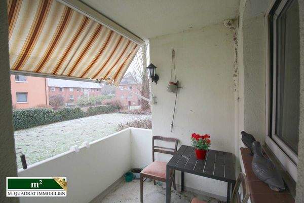 Loggia und Relaxbereich