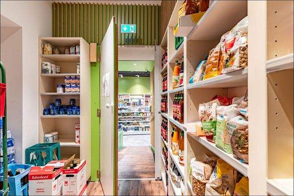 aktuelle Lagerfläche