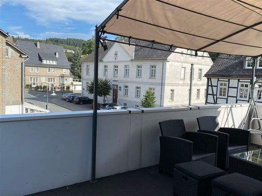 Aussicht von Dachterrasse