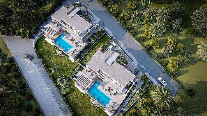 Detached Villas for Sale in Bellapais North Cyprus with Private Pools