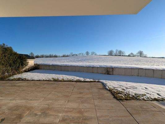 Herrlicher Blick von der Terrasse