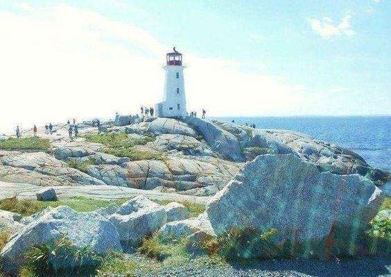 Peggy's Cove Leuchtturm 16km entfernt