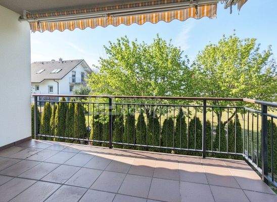 Balkon mit Fernblick