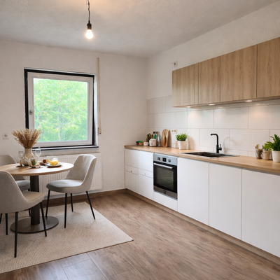 Beispiel Foto Küche KI generiert