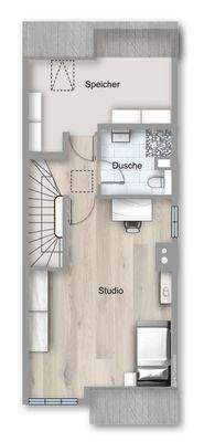 Grundriss Dachgeschoß