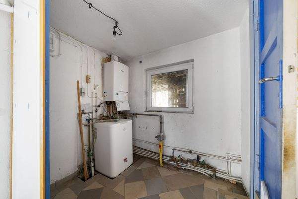 Heizungsraum im Erdgeschoss