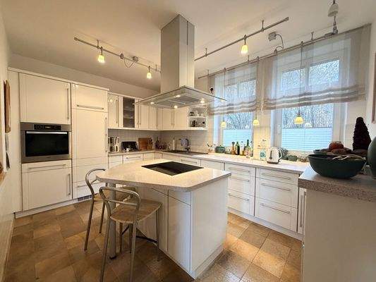 Komfortabel gestaltete Küche