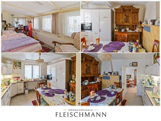 Küche und Gästezimmer