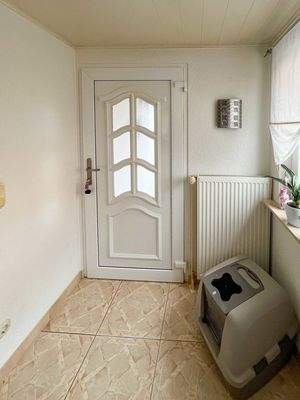 Hauseingang von innen