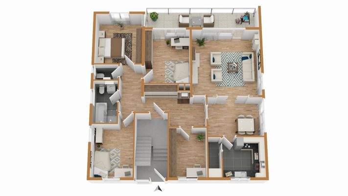 Grundriss Obergeschoss