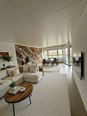 Beispiel Wohnzimmer KI-generiert