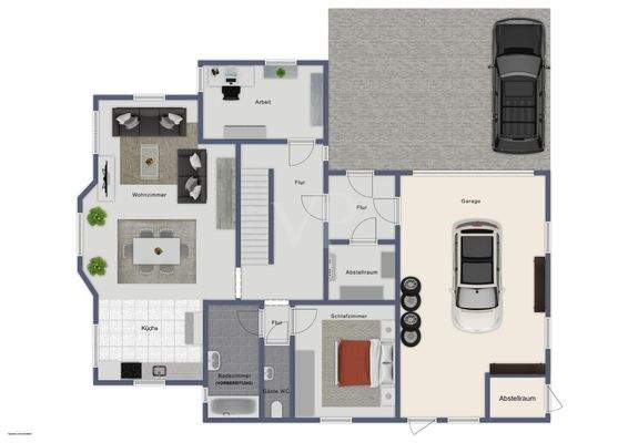 Grundriss Erdgeschoss