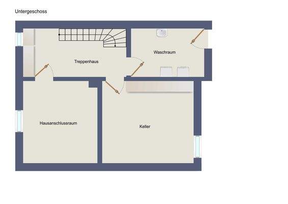 Grundriss Untergeschoss