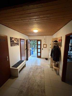 Eingang Flur Sicht nach Außen