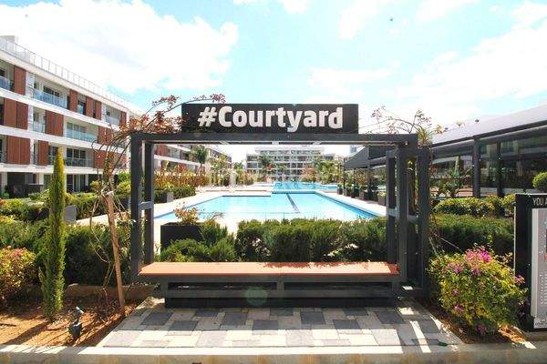 Furnished Apartment in Iskele Long Beach Courtyard