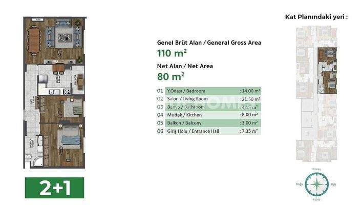 Apartments Close to the Subway in Kucukcekmece