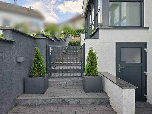 Weiterer Zugang zur Terrasse