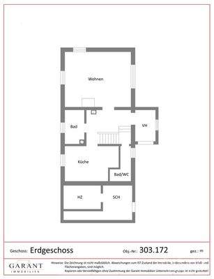 Grundriss Erdgeschoss