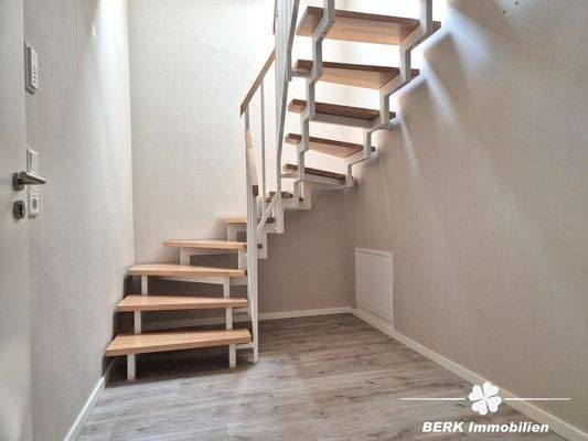 Treppenaufgang ins DG