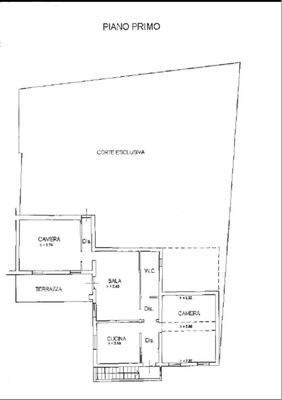 Grundriss erster Stock