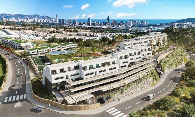 Upscale Properties with Sea Views in Finestrat Alicante