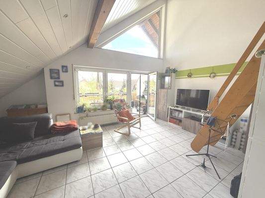 Wohnzimmer mit Galerie