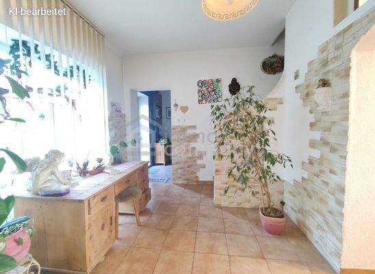 Vorraum - mit KI bearbeitet ( Farbe optimiert )