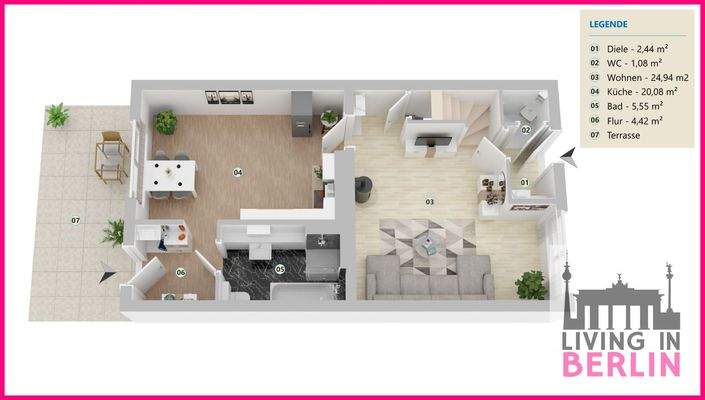 Grundriss Erdgeschoss