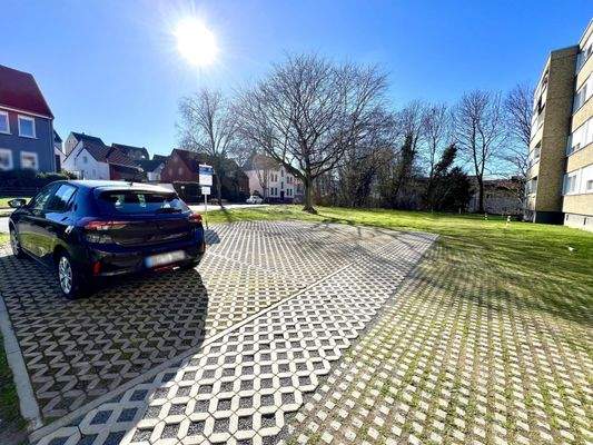 Teil der Parkflächen