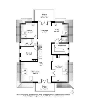 Grundriss 2. Obergeschoss