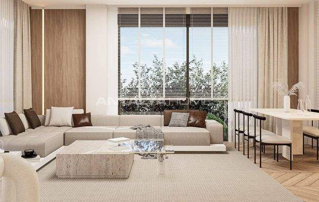 5-Bedroom Houses with Private Pool in Muratpaşa Antalya