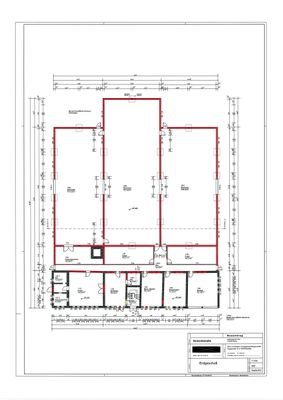 Grundriss Halle