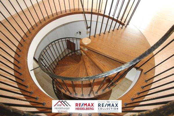 Treppe Sicht von Oben