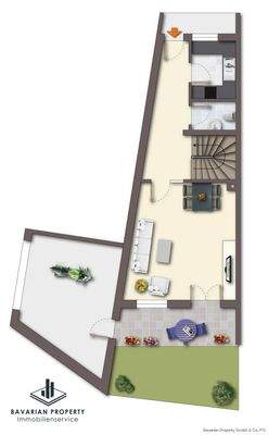 Grundriss EG (Gestaltungsbeispiel)