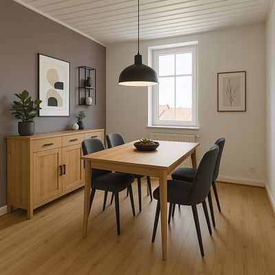Esszimmer KI Visualisierung