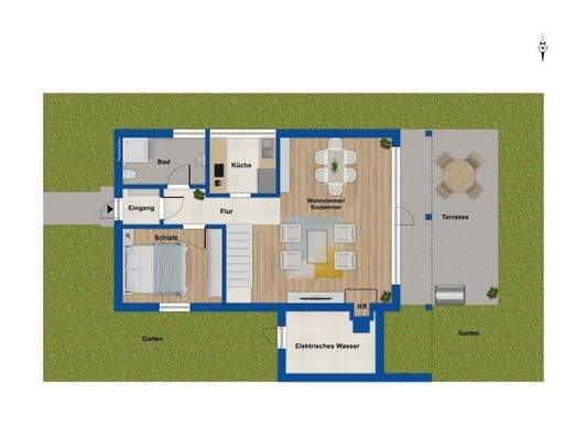 Grundriss Erdgeschoss