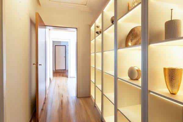 Flur zu Zimmern Idee