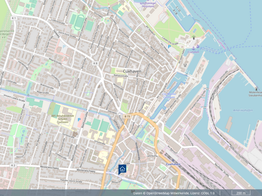 so nah zur City und zum Hafen