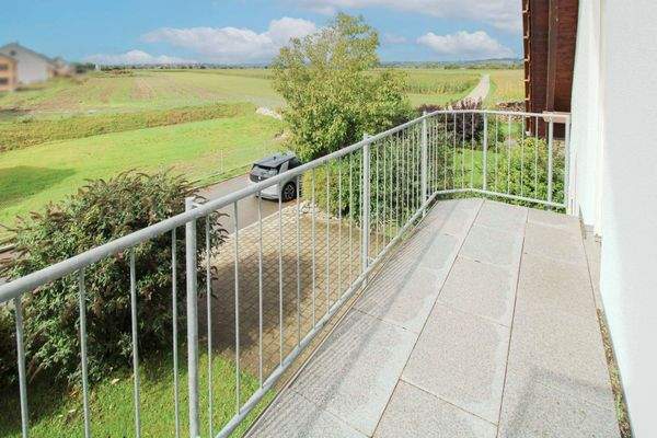 Balkon beim Schlafzimmer