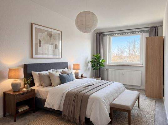 Ruhiges Schlafzimmer