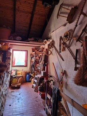 Garagenaufbau, Holzlege, Werkstatt