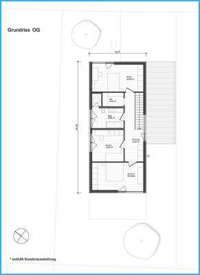 Grundriss Obergeschoss