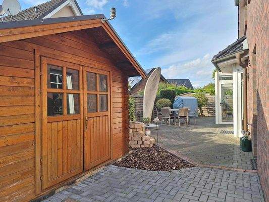 Terrasse zur Westseite