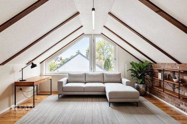 Zimmer Dachgeschoss Virtuell