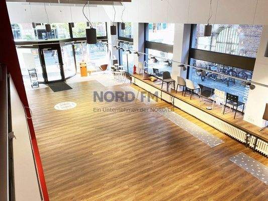 Blick von der Galerie