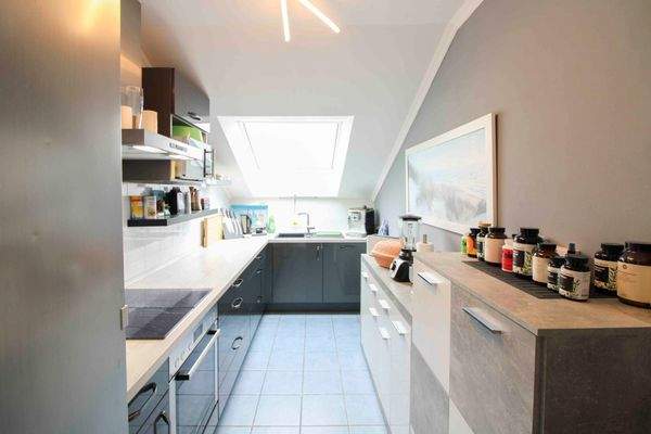 Küche im Obergeschoss