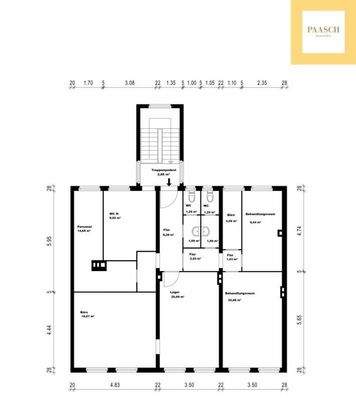 Grundriss 1. Obergeschoss