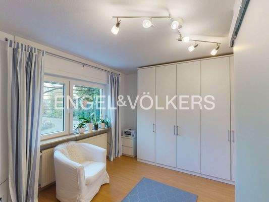 ...oder geräumige Garderobe