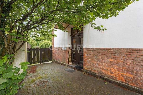 Stellplatz und Eingang